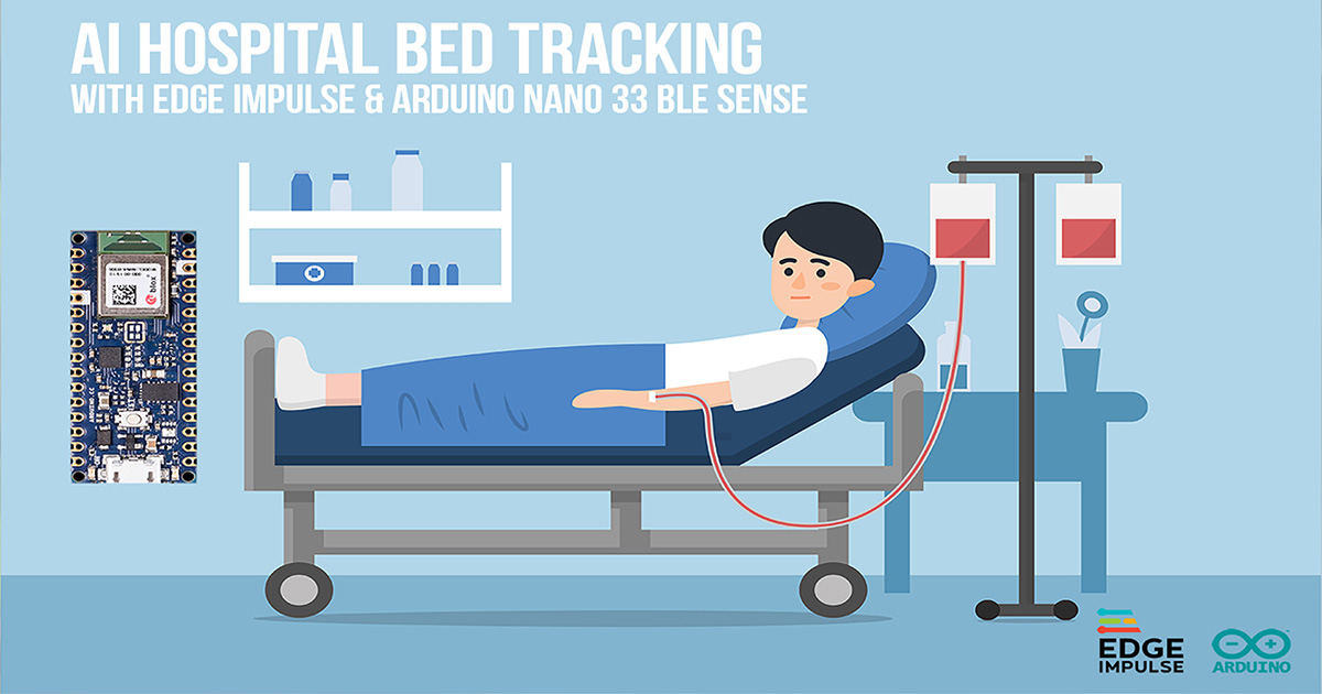 Monitoring hospital bed occupancy with an Arduino Nano 33 BLE Sense